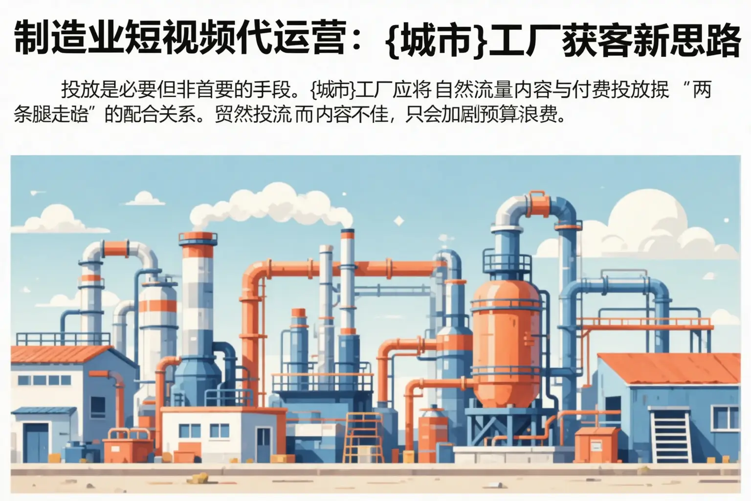 制造业短视频代运营：白银工厂获客新思路