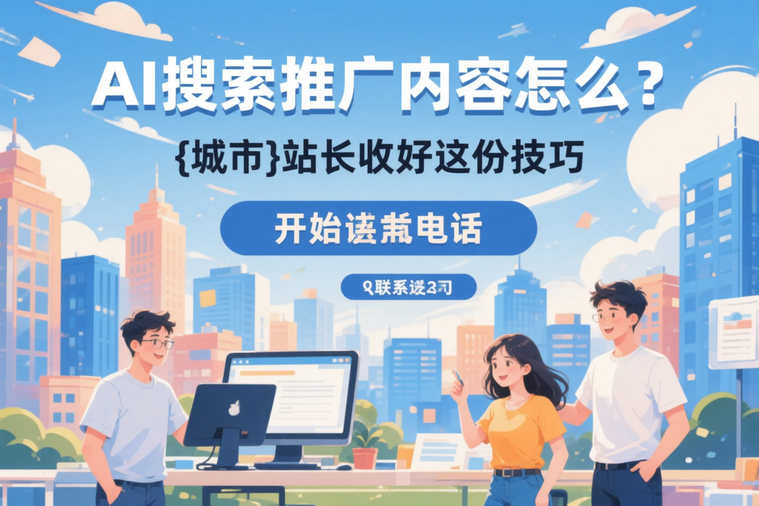 AI搜索推广内容怎么写？白银站长收好这份技巧