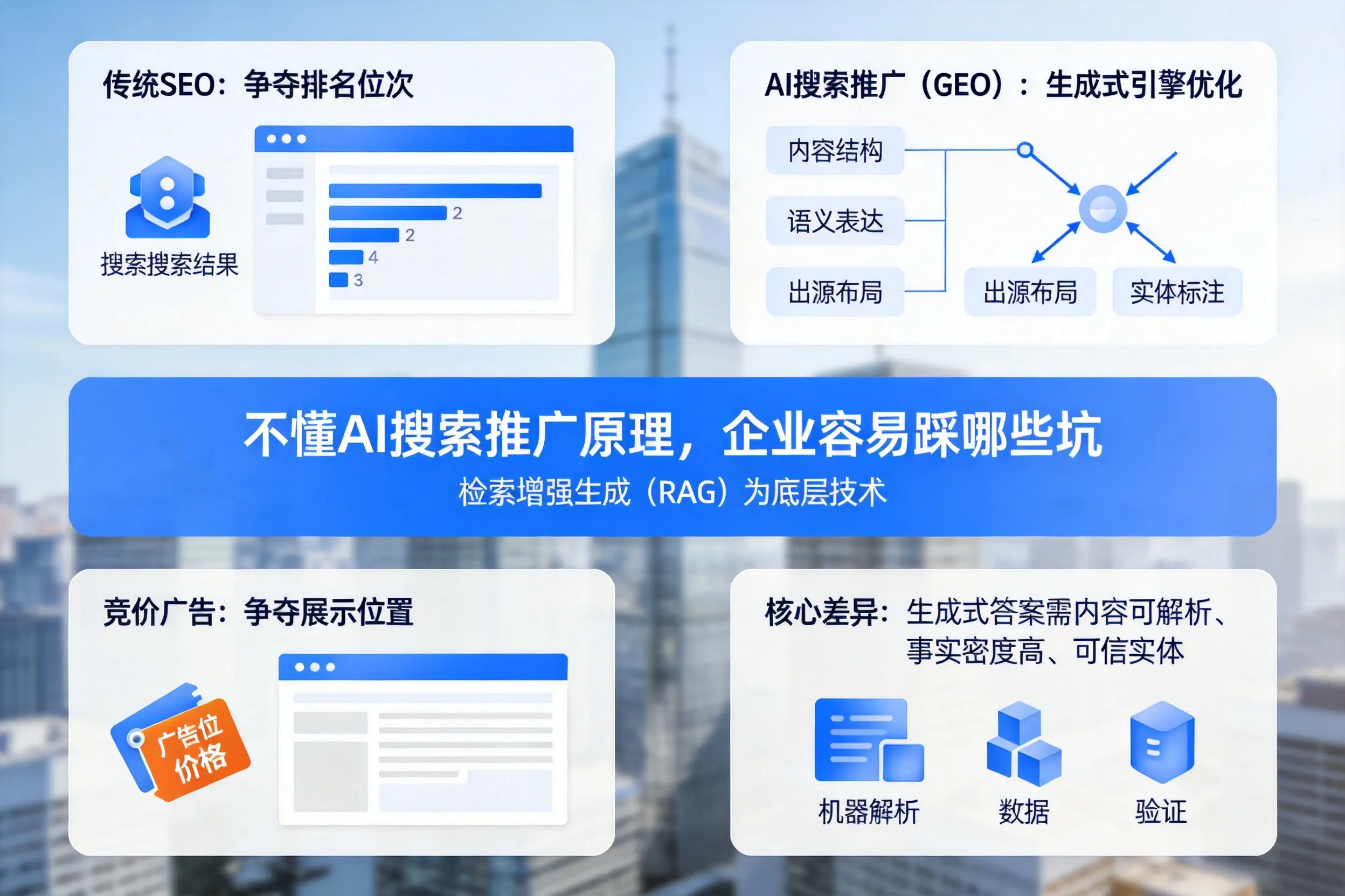 不懂AI搜索推广原理，白银企业容易踩哪些坑