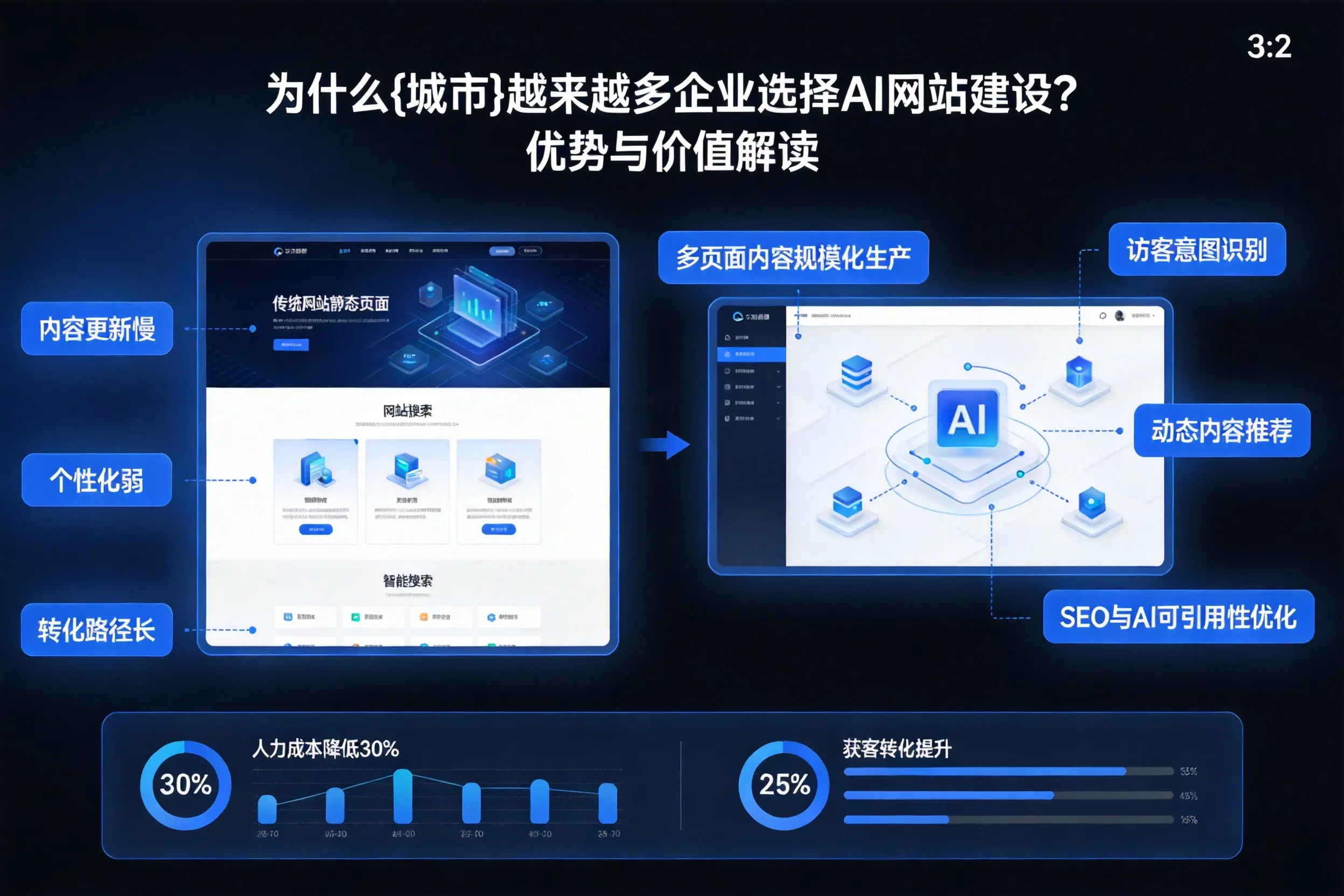 为什么白银越来越多企业选择AI网站建设？优势与价值解读
