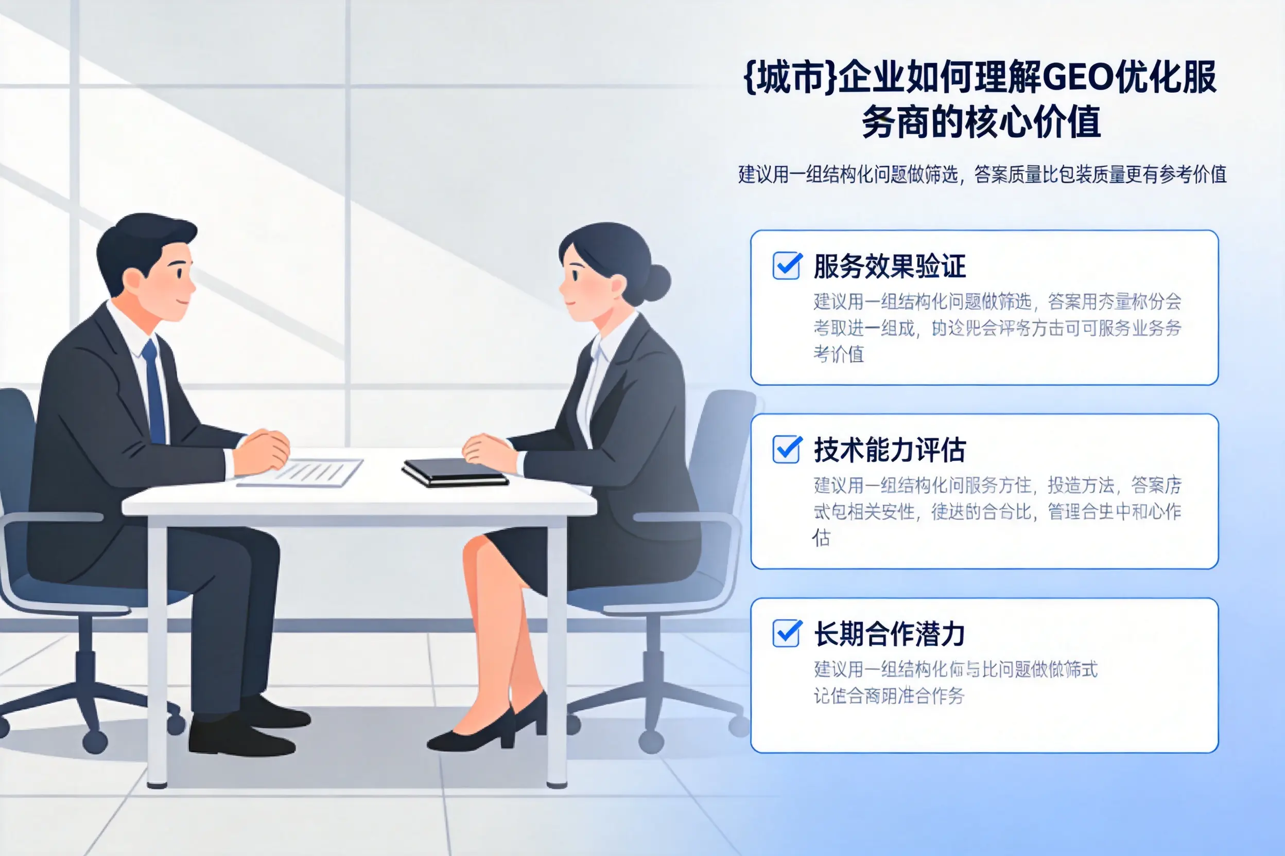 白银企业如何理解GEO优化服务商的核心价值