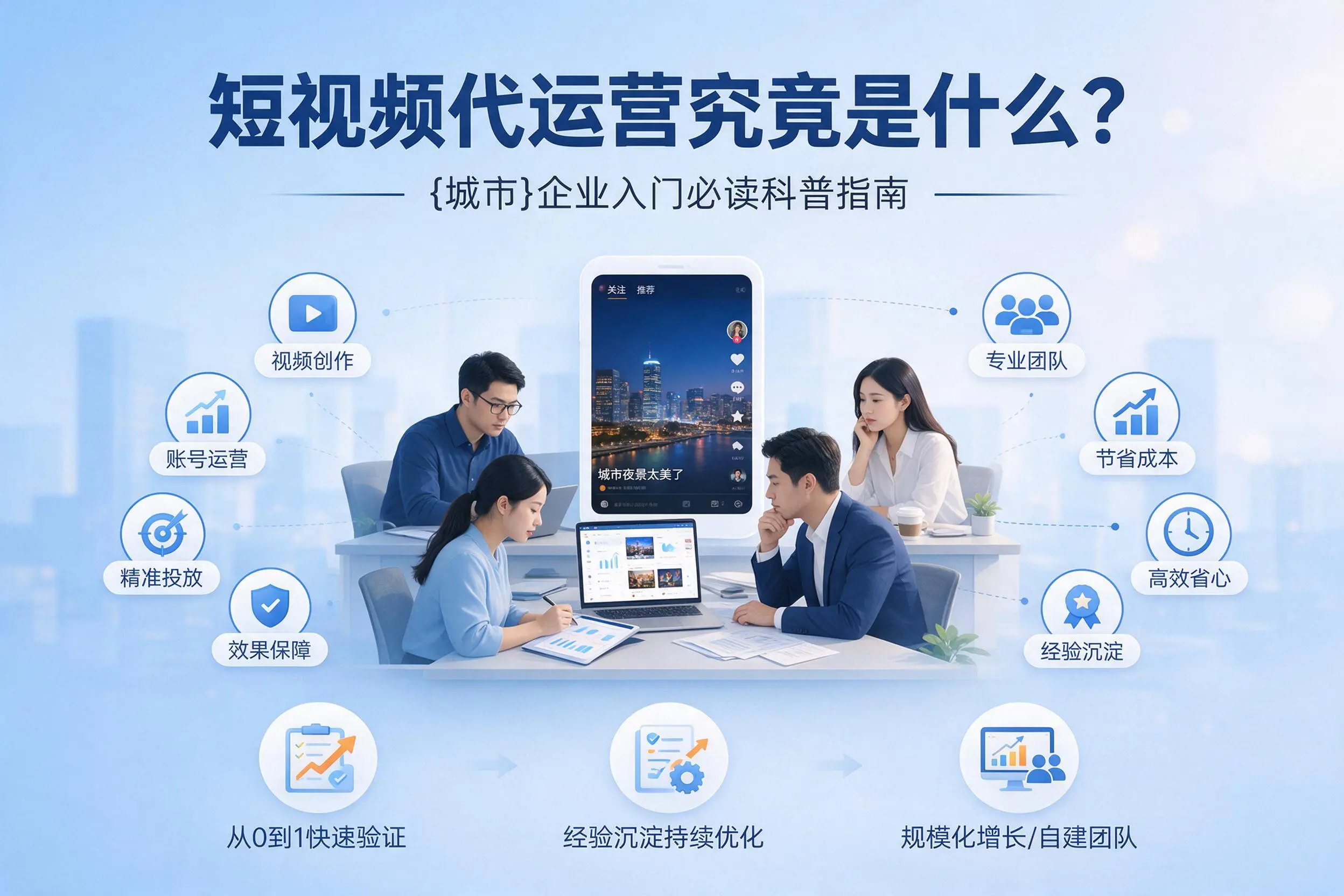 短视频代运营究竟是什么？白银企业入门必读科普指南